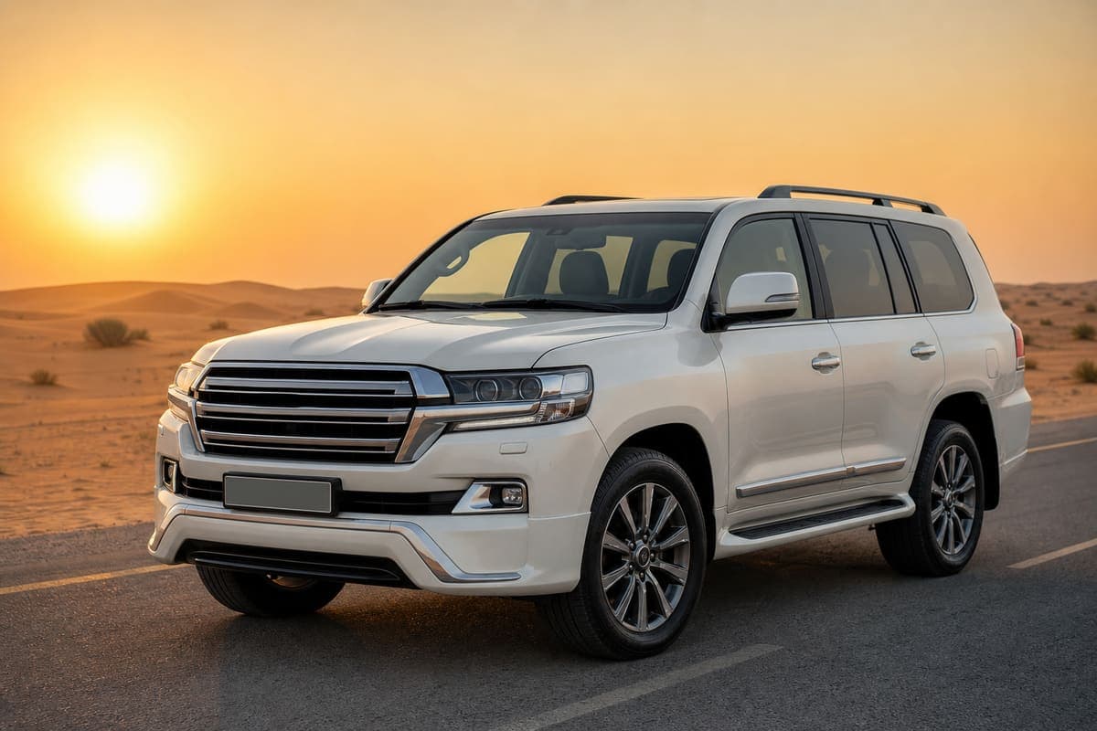 Toyota Land Cruiser — premium seven-seat SUV